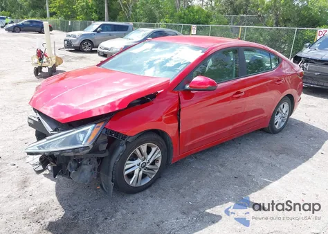 2020 Hyundai Elantra Sel z USA, uszkodzony, nr VIN 5NPD84LF8LH580459
